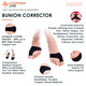 Copper Joe® Copper-Infused Big Toe Bunion Corrector Sleeves product