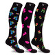 Holiday Fun and Christmas Knee-High Compression Socks (3-Pair) product