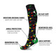 Holiday Fun and Christmas Knee-High Compression Socks (3-Pair) product