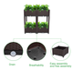 Stackable Raised Garden Bed Planter Boxes (Set of 4) product