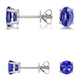 Genuine Tanzanite Earrings (2-Pair) product