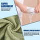 Absorbent & Super Soft Microfiber Dishcloth (12-Pack) product