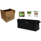 Organic Herb Planter Box Kits - Basil, Oregano, or Parsley product
