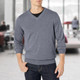Men's Casual Solid Long Sleeve V-Neck Sweater (3-Pack) product