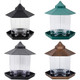 Panorama Bird Feeder Hexagon Shaped with Roof Hanging Feeder product