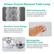 iMounTEK Crystal Diamond Cut Table Lamp product