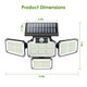 216-LED Solar Motion Light with Remote product