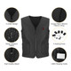 N'Polar™ 5-Zone Fleece-Lined Heated Vest with Power Bank product
