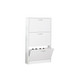 3-Tier Wooden Flip-Down Shoe Storage Cabinet product