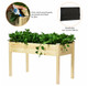 Wooden Raised Vegetable Garden Planter product