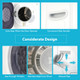 1500W Tumble Compact Laundry Electric Stainless Steel Dryer, 13.2 lbs. Capacity product