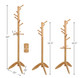 11-Hook 2-Height Wooden Coat Rack  product