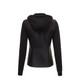 Lock & Love Faux Leather Full-Zip Hoodie Sweatshirt Jacket product