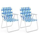 Folding Steel and PE Webbed Lawn Chair (2- to 6-Pack) product