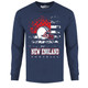 Men's Star-Spangled Football Long-Sleeve Shirts product