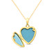 18K-Gold-Plated Sterling Silver Heart-Shaped Locket product