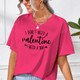 Women's Oversized Valentine's Day T-Shirts product