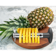 Cheer Collection® Pineapple Corer and Slicer Tool with Non-Slip Handle product
