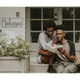 Personalized Sanded Steel Name Sign product