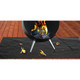 LakeForest® 60" x 39" Flame-Retardant BBQ Deck Grill Mat product