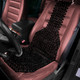 Zone Tech® Black Wood Beaded Massaging Car Seat Cover product