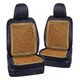 Zone Tech® Wooden Beaded Massaging Car Seat Cover (1- Or 2-Pack) product