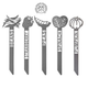 Garden Metal ID Label Stake (Set of 5) product