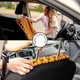 Zone Tech® Natural Wood Beaded Premium Seat Cover (1- Or 2-Pack) product