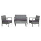 4-Piece Outdoor Rattan Furniture Set product