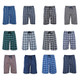 Men's Ultra-Soft Jersey Knit Sleep Lounge Pajama Shorts for Sleepwear (3-Pack) product