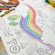 Six Foot St. Patrick's Coloring Runner product