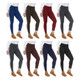 Women's Solid & Striped Winter-Warm Fur-Lined Thermal Leggings (3-Pack) product