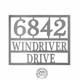 Personalized Address Numbers for House Plaque product