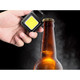 Rechargeable 500-Lumen Mini COB Keychain Flashing with Built-in Bottle Opener product