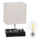 iMounTEK® Dimmable Desk Table Lamp with USB Ports and 2 AC Outlets product