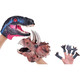 Realistic Dino Heads Glove Toy Set with Bonus Finger Puppets product