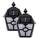 LED Solar Retro Wall Sconce Light Lamp (2-Pack) product