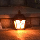 LED Solar Retro Wall Sconce Light Lamp (2-Pack) product