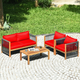 Acacia Wood 8-Piece Cushioned Patio Furniture Set product