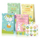 12-Count Easter Kraft Bag with Stickers product