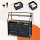 5-Drawer Storage Dresser Organizer Unit with Fabric Bin  product