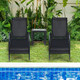 Outdoor Patio Chaise Lounge Chairs (Set of 2) product
