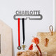 Personalized Steel Medal and Ribbon Display product