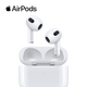 Apple® AirPods with Lightning Charging Case, MPNY3AM/A (3rd Generation) product