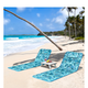 3-Piece Beach Lounge Chair Mat Set product