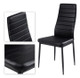 Black Modern 5-Piece Kitchen Dining Set product
