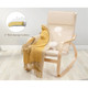 Modern Upholstered Bentwood Rocking Chair product