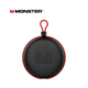 Monster® PUCK Portable Bluetooth Speakers Black/Red  product