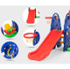 Toddler 3-in-1 Swing Set with Slide and Hoop product