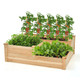 3-Tier Outdoor Raised Garden Bed Vegetable Planter Box product